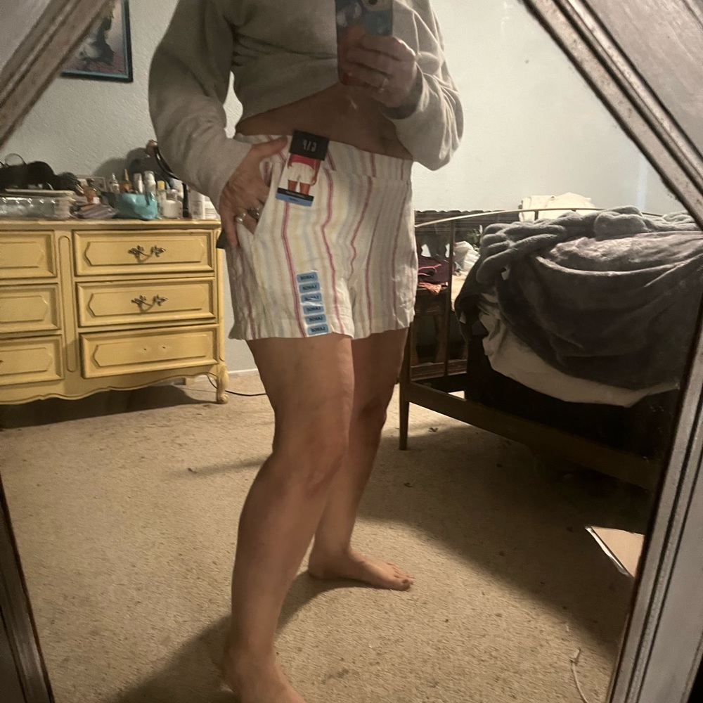 Gap shorts stripe it multicolors size larg